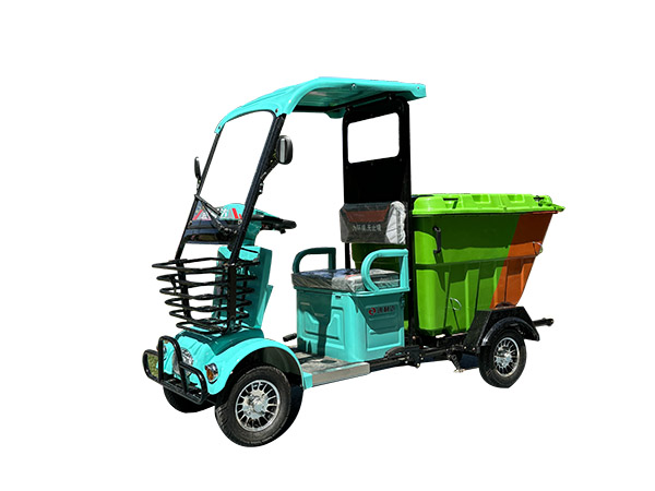 連云港電動四輪保潔車(500L塑料桶)