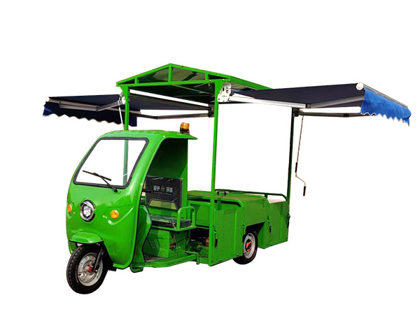 廣州三輪四桶清運(yùn)車遮陽(yáng)棚款